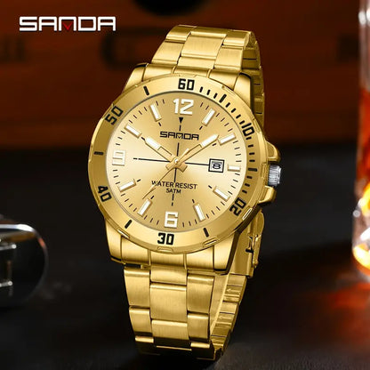 Luxury Stainless Steel Watch