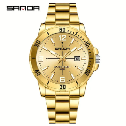Luxury Stainless Steel Watch