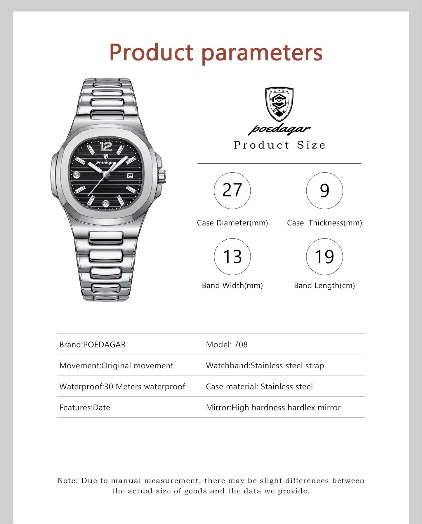 Zeezaz- Couple Luxury Stainless Steel Watch Set