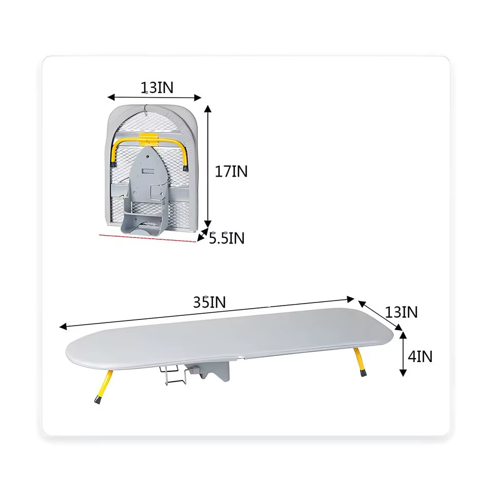 Foldable Wall-Mounted Ironing Board | Space-Saving & Multi-Functional