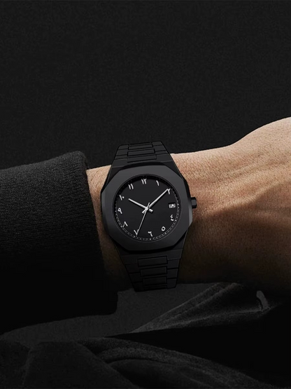 ZeeZaz- Stainless Steel Arabic Watch