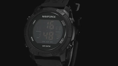 NAVIFORCE Tactical Digital Sports Watch – Black