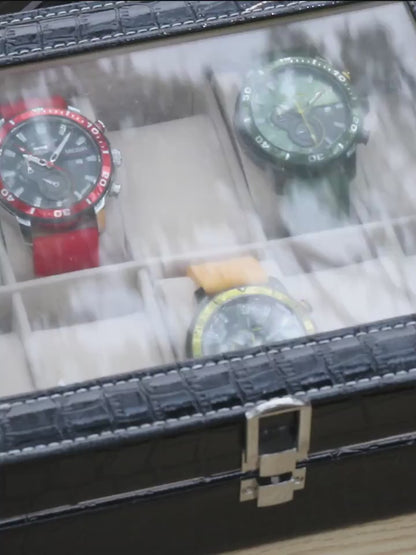 Men's Orange Sport Watch, Casual Style, Silicone Strap